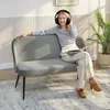 HOMCOM, sofa dwuosobowe, mała kanapa o szerokości 127 cm, z Podgląd zdjęcia produktu 2