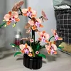 866PCS Orchidee Blumen Klemmbausteine Pflanzen Bausteine Produktbild-Vorschau 14