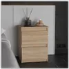 STIV Möbel | Nachttisch Sonoma Eiche 40x40x53,5 cm | 2 Produktbild-Vorschau 5
