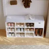 Skríň Na Topánky S Sedadlom Loft Biela Lavica Prechodová Náhľad obrázku produktu 3