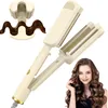 Lockenstab 32mm Welleneisen für Haare,3-fach Barrel Beach Produktbild-Vorschau 1
