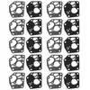 10Set di kit di guarnizioni del diaframma del carburatore Anteprima dell’immagine prodotto 2