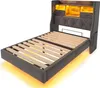 Flieks Polsterbett 90x200cm mit USb & Type-c, Einzelbett Produktbild-Vorschau 10