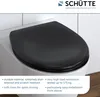 SCHÜTTE Duroplast WC sedátko, WC poklop s měkkým zavíráním Náhled obrázku produktu 2