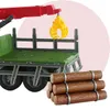 Malplay Lastwagen mit Kran Holzballen Light Sound Moving Produktbild-Vorschau 7
