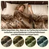 A woman sleeping under a furry blanket, with close-up swatches of different colored blankets below. Náhled obrázku produktu