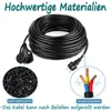 LARS360 20m Verlängerungskabel Eurostecker Stromkabel Produktbild-Vorschau 6