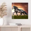 DEQORI Glasbild Echtglas 50x50 cm 'Schwarze Perle Produktbild-Vorschau 4