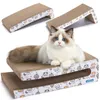 Katzenkratzer mit Katzenminze,Katze Kratzbrett Kratzpappe Produktbild-Vorschau 2