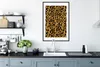 MuchoWow® Gerahmtes Poster Pantherdruck - Muster - Gelb Produktbild-Vorschau 4