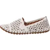 Gemini Damen Slipper Leder Mokassin floral Blumen Cutouts Produktbild-Vorschau 37