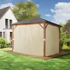 Gartenpavillon 3x3 m Holzoptik, Stahldach Hardtop 4 Produktbild-Vorschau 4