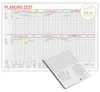 Urlaubsplaner 2027 A2 Standard Wandkalender – Produktbild-Vorschau 1
