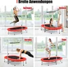 COSTWAY trampolína pre 2 osoby s výškovo nastaviteľnou Náhľad obrázku produktu 3