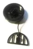 A black plastic fuel cap with a tethered handle is shown against a white background. Produktbild-Vorschau