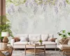 Muralo Vlies Fototapete Für Wohnzimmer BLÄTTER Blumen Beton Produktbild-Vorschau 7