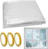 Thermo-Fensterfolie Isolierfolie für Glasscheiben Winter Produktbild-Vorschau 1