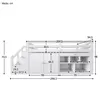 Hochbett mit Lattenrost, Schreibtisch und Stauraum, 90x200 Produktbild-Vorschau 7