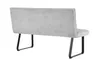 byLIVING Sitzbank Talea, 160 cm, hellgrau, Gestell Metall Produktbild-Vorschau 13