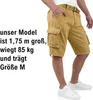 Indicode Kjeld Herren Cargoshorts mit 6 Taschen inkl. Produktbild-Vorschau 2