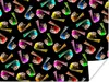 MuchoWow® Poster Muster - Regenbogen - Mädchen mit einem Produktbild-Vorschau 1