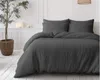 Sleeptime, přikrývka z mušelinu, barva antracit, rozměry Náhled obrázku produktu 1