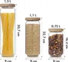 GLASWERK, súprava skladovacích dóz, 0,75 l/1,1 l/1,5 l, Náhľad obrázku produktu 8