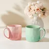 Kaffeetassen Set 4-teilig 360ml aus Keramik – bunte große Produktbild-Vorschau 6