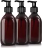 Oputec 3 x 300ml braune Seifenspender aus Kunststoff + Produktbild-Vorschau 8