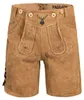 PAULGOS Herren Trachten Lederhose Kurz - HK5 - Echtes Leder Produktbild-Vorschau 8