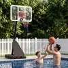 COSTWAY Basketballkorb Outdoor mit Verstellgriff, 150-305 Produktbild-Vorschau 8