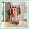 Relaxdays Kleiderständer, rollbar, verstellbar, Produktbild-Vorschau 2