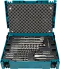 A set of drill bits and chisels in a teal plastic case with foam padding. Produktbild-Vorschau
