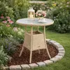 Beistelltisch Tisch Polyrattan Gartentisch Rattan Produktbild-Vorschau 1