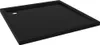 vidaXL Duschtasse ABS Quadratisch Schwarz 80x80 cm Produktbild-Vorschau 1