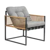 FURNIFY® Gartenmöbel Set WALDHOF 4-teilig | Metall Lounge Produktbild-Vorschau 5