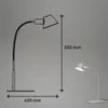Schreibtischleuchte Bürolampe Tischlampe flexibel 1xE27 10W Produktbild-Vorschau 6