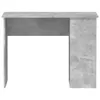 vidaXL Schreibtisch Betongrau 100x55x75 cm Holzwerkstoff Produktbild-Vorschau 4