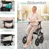 aktiv shop Rollator, Aluminium, faltbar, leicht, mit Sitz, Produktbild-Vorschau 4