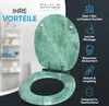 SANILO® WC sedátko s mechanismem soft-close mramorově Náhled obrázku produktu 2