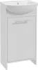Mobile bagno con lavabo bianco 84x45 cm Frigo Anteprima dell’immagine prodotto 1