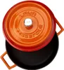 LAVA Metall-Auflaufform Ø 24 cm 24 L Gusseisen Orange Produktbild-Vorschau 4