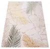 Tapiso Teppich Crystal Modern Grün Gold Creme Wohnzimmer Produktbild-Vorschau 6