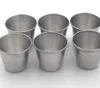 12 Stück Edelstahl-Schnapsbecher Trinken tragbare Produktbild-Vorschau 3