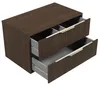 Meuble sous lavabo Badplaats Rimini 80 x 46 cm brun noyer - Voir les images du produit 6