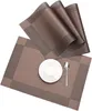 Tischset, Platzset 4er set Rutschfest Abwaschbar PVC Produktbild-Vorschau 2