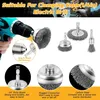14 Stück Drahtbürste Bohrmaschine Set, Für Stahlbürste Produktbild-Vorschau 4