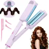 32mm Welleneisen für Haare, 3-fach Barrel Beach Waves Produktbild-Vorschau 2