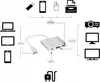 Adapter - 3-in-1 USB-C 3.1 Hub - HDMI 4K - MHL - Power Produktbild-Vorschau 2