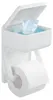 Maximex Toilettenpapierhalter 2 in 1, mit Ablage für Produktbild-Vorschau 1